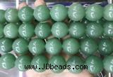LSBS450 15 inches 20mm round green aventurine gemstone beads wholesale