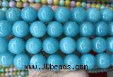 LSBS455 15 inches 20mm round candy jade gemstone beads wholesale
