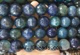 LSBS474 15 inches 20mm faceted round agate gemstone beads wholesale