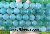 LSBS481 15 inches 16mm round candy jade gemstone beads wholesale