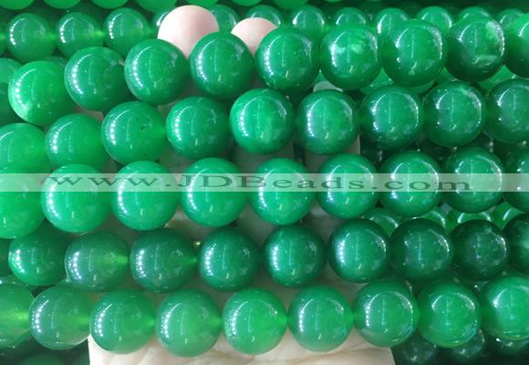LSBS483 15 inches 16mm round candy jade gemstone beads wholesale