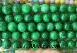 LSBS497 15 inches 16mm round candy jade gemstone beads wholesale