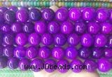 LSBS498 15 inches 16mm round candy jade gemstone beads wholesale