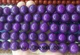 LSBS499 15 inches 16mm round candy jade gemstone beads wholesale