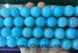 LSBS506 15 inches 18mm round candy jade gemstone beads wholesale