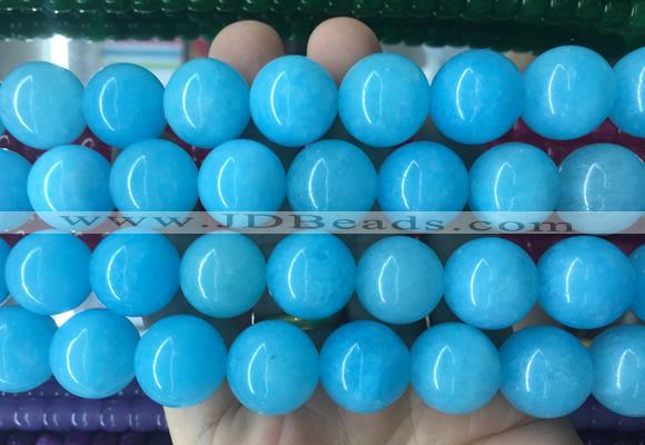 LSBS506 15 inches 18mm round candy jade gemstone beads wholesale
