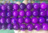 LSBS509 15 inches 18mm round candy jade gemstone beads wholesale