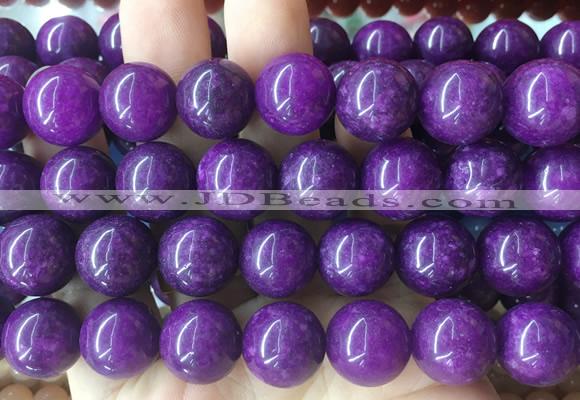 LSBS510 15 inches 18mm round candy jade gemstone beads wholesale