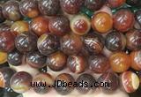 LSBS558 15 inches 18mm round agate gemstone beads wholesale