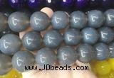 LSBS580 15 inches 20mm round agate gemstone beads wholesale