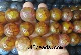 LSBS585 15 inches 20mm round agate gemstone beads wholesale