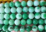 LSBS616 15 inches 16mm round malaysian jade gemstone beads wholesale