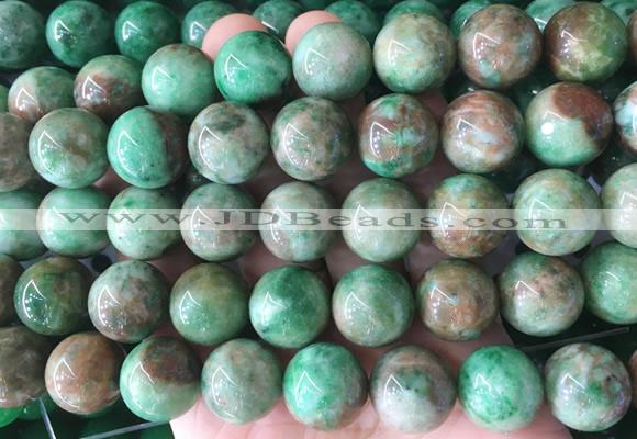 LSBS618 15 inches 16mm round malaysian jade gemstone beads wholesale