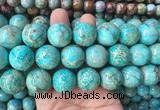 LSBS668 15 inches 20mm round sea sediment jasper gemstone beads wholesale