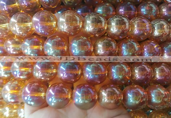 LSBS678 15 inches 18mm round synthetic crystal gemstone beads wholesale