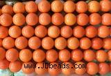 LSBS726 15 inches 14mm round howlite turquoise gemstone beads wholesale