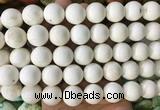 LSBS743 15 inches 16mm round howlite turquoise gemstone beads wholesale