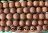 LSBS745 15 inches 16mm round howlite turquoise gemstone beads wholesale