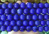 LSBS746 15 inches 16mm round howlite turquoise gemstone beads wholesale