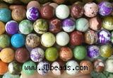 LSBS758 15 inches 16mm round howlite turquoise gemstone beads wholesale