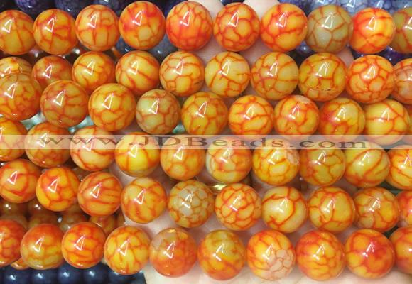 LSBS762 15 inches 14mm round agate gemstone beads wholesale