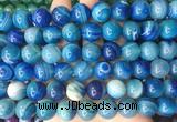 LSBS767 15 inches 14mm round agate gemstone beads wholesale