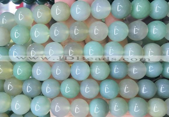 LSBS770 15 inches 14mm round agate gemstone beads wholesale