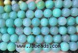 LSBS771 15 inches 14mm round agate gemstone beads wholesale
