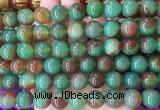LSBS773 15 inches 14mm round agate gemstone beads wholesale