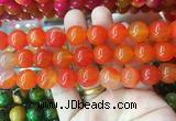 LSBS782 15 inches 14mm round agate gemstone beads wholesale