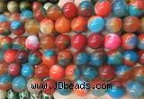 LSBS784 15 inches 14mm round agate gemstone beads wholesale