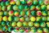 LSBS792 15 inches 14mm round agate gemstone beads wholesale