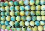 LSBS794 15 inches 14mm round agate gemstone beads wholesale