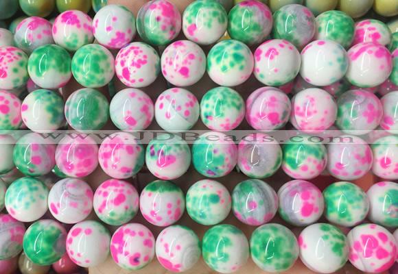LSBS796 15 inches 14mm round agate gemstone beads wholesale