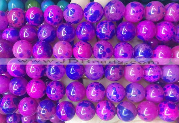 LSBS807 15 inches 14mm round agate gemstone beads wholesale
