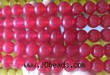 LSBS812 15 inches 14mm round candy jade gemstone beads wholesale