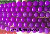 LSBS827 15 inches 14mm round candy jade gemstone beads wholesale