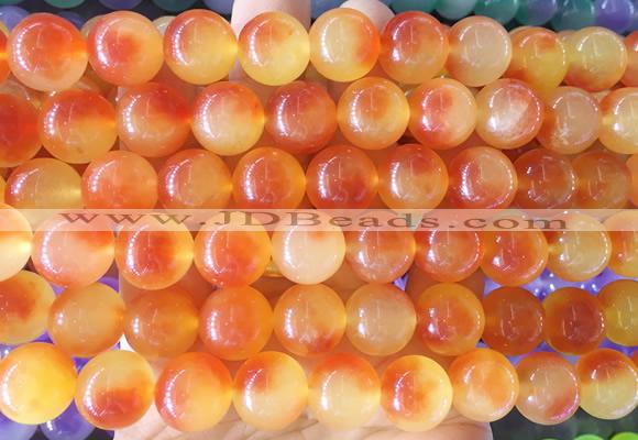 LSBS829 15 inches 14mm round candy jade gemstone beads wholesale