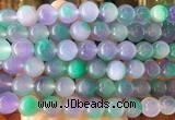 LSBS835 15 inches 14mm round candy jade gemstone beads wholesale
