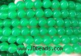 LSBS839 15 inches 14mm round candy jade gemstone beads wholesale