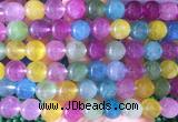 LSBS840 15 inches 14mm round candy jade gemstone beads wholesale