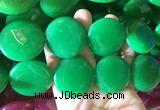 LSBS842 15 inches 35mm coin candy jade gemstone beads wholesale