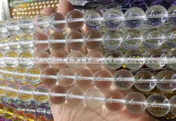 LSBS850 15 inches 14mm round synthetic crystal gemstone beads wholesale