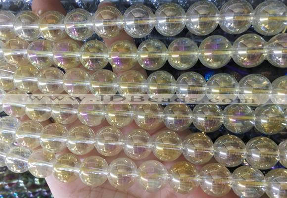 LSBS856 15 inches 14mm round synthetic crystal gemstone beads wholesale