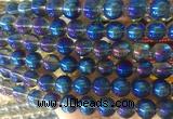 LSBS861 15 inches 14mm round synthetic crystal gemstone beads wholesale