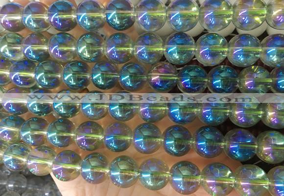 LSBS862 15 inches 14mm round synthetic crystal gemstone beads wholesale