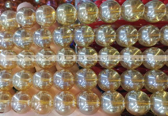 LSBS872 15 inches 16mm round synthetic crystal gemstone beads wholesale