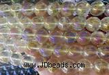 LSBS873 15 inches 16mm round synthetic crystal gemstone beads wholesale
