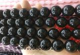 LSBS878 15 inches 18mm round synthetic crystal gemstone beads wholesale