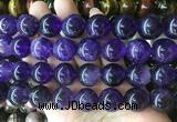 LSBS906 15 inches 16mm round amethyst gemstone beads wholesale